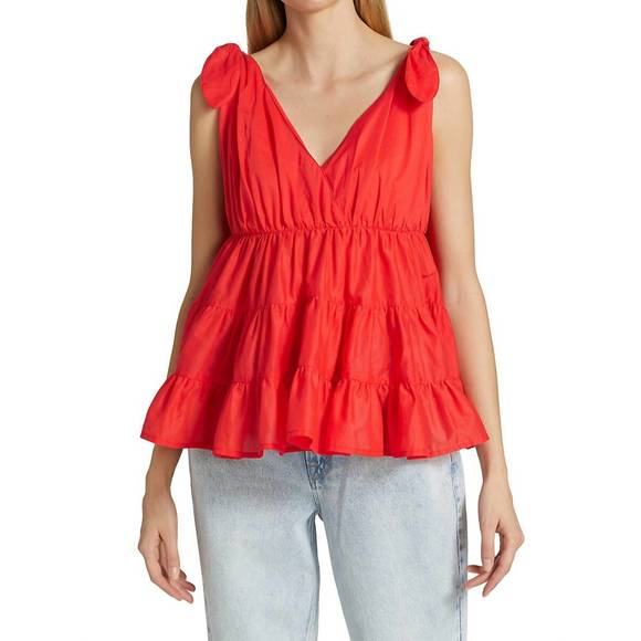 AMERI CHLOE V NECK ROMPERS, Size S
